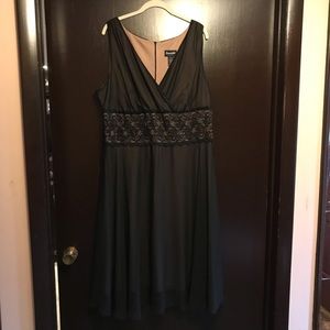 Macy’s Connected Woman Black evening dress